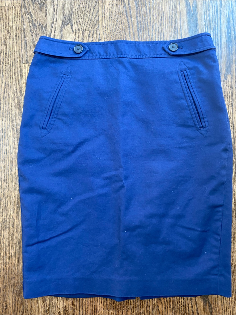 LOFT Cobalt Blue Pencil Skirt, Size 2, #preppy # office